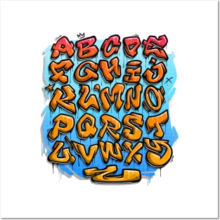 Graffiti Alphabet Posters and Art